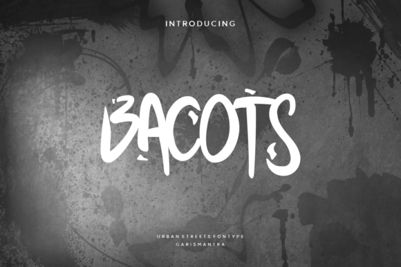 Bacots Font for Bold Visual Impact