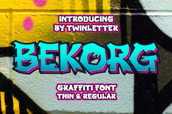 Bekorg Font for Bold Branding and Eye-Catching Campaigns