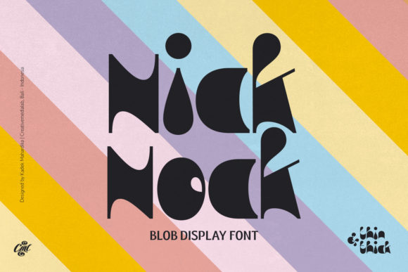 Bring Your Designs to Life with Nick Nock Display Font