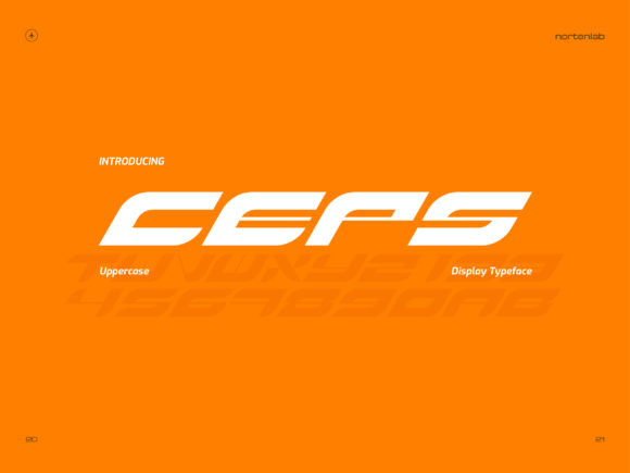 Ceps Font for Modern Web Design and Branding