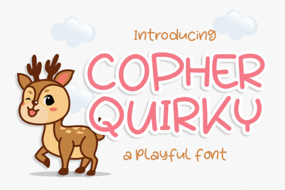 Copher Quirky Font for Playful Branding and Creative Projects