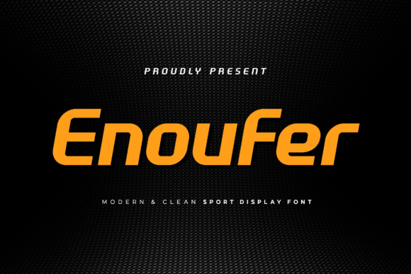 Enoufer Font for Professional Branding and Creative Design