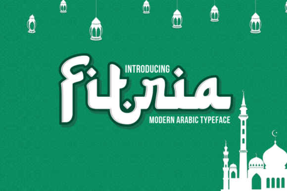 Fitria: A Display Font That Elevates Arabic-Style Branding