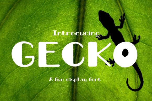 Gecko Font for Modern Branding and Creative Projects