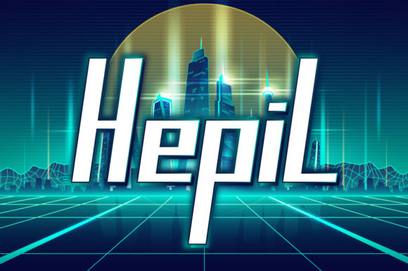Hepil: A Bold Display Font for Modern Editorial Design