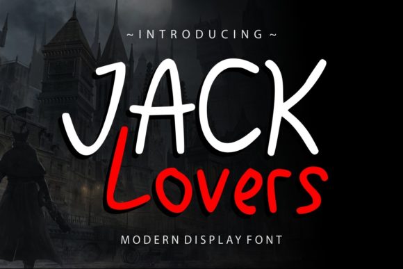 Jacklovers: A Chalkboard-Inspired Display Font for Creative Makers