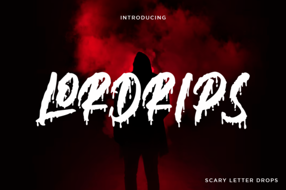 Lordrips: A Spooky Display Font for Halloween and Beyond