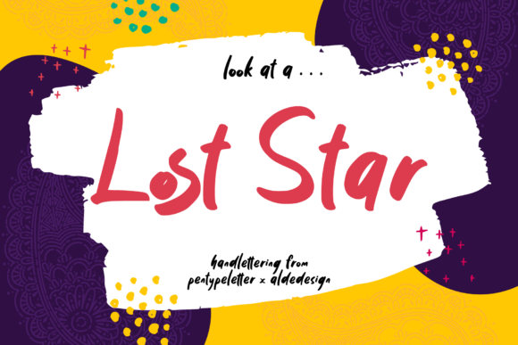 Lost Star: The Quirky Display Font That Elevates Your Campaigns