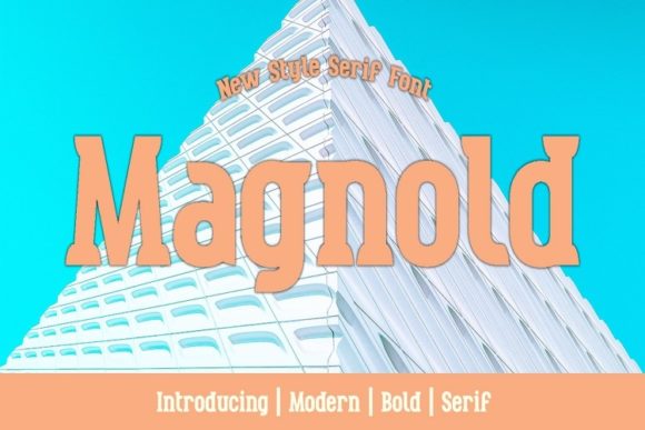 Magnold Font for Professional Branding and Modern Design