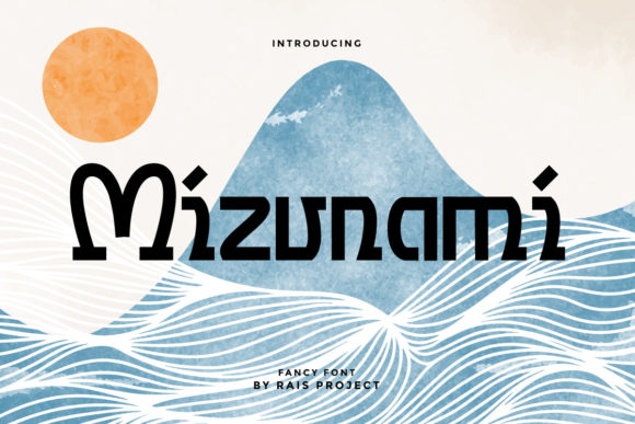 Mizunami Font for Modern Editorial Design