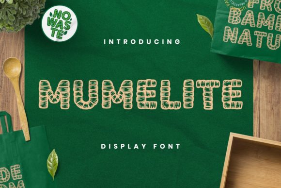 Mumelite Display Font for Polished Branding