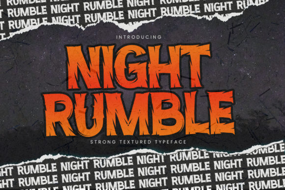 Night Rumble Font for Bold Digital Branding