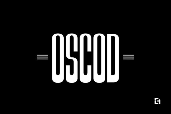 Oscod – A Modern Display Typeface for Bold Branding