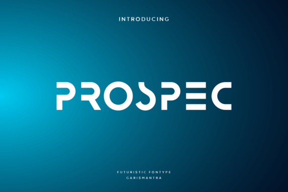 Prospec Font: A Modern Display Font for Design Projects