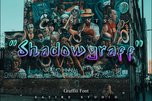 Shadowgraff: A Graffiti-Inspired Font for Creative Makers