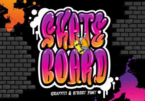 Skateboard Font for Bold Branding and Street-Style Campaigns