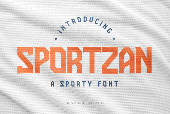 Sportzan: A Bold Display Font for Creative Makers