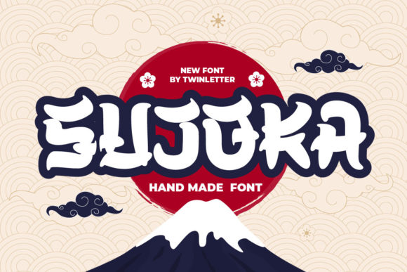 Sujoka Font for Bold Branding and Eye-Catching Designs