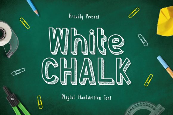 Whitechalk Font for Authentic Editorial Design